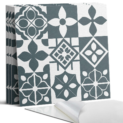 Panou decorativ bucatarie Modele geometrice în plăci