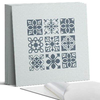 Panou decorativ perete Modele geometrice în pătrate