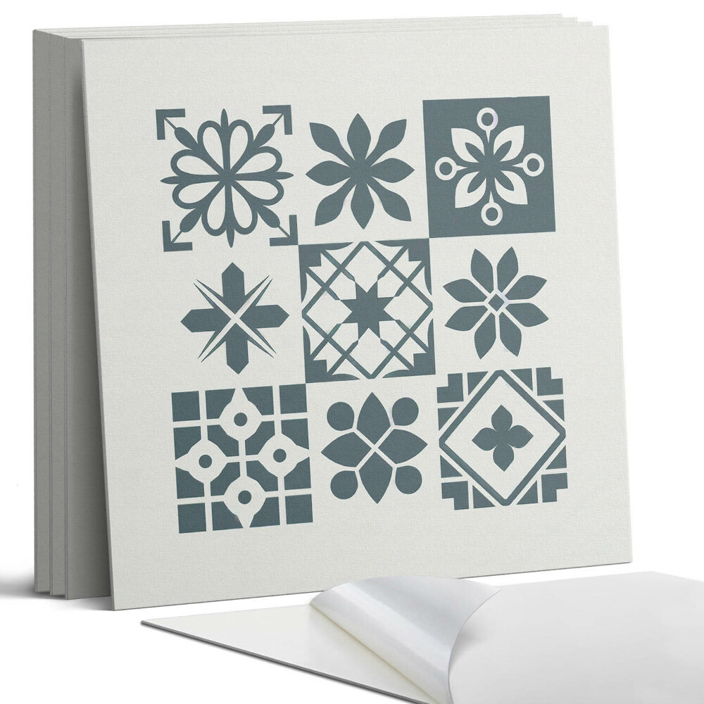 Panou perete pătrat Modele geometrice în machetă