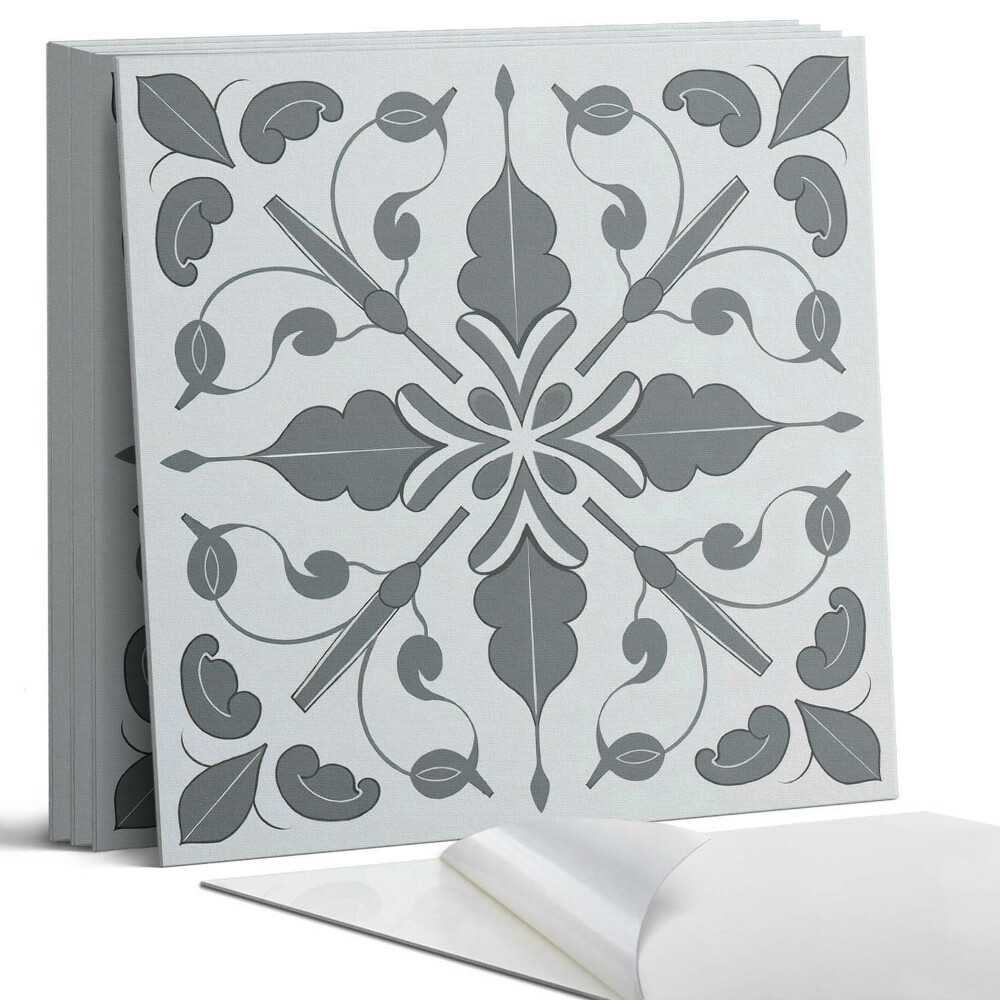 Panou decorativ bucatarie Motiv vegetal în simetrie