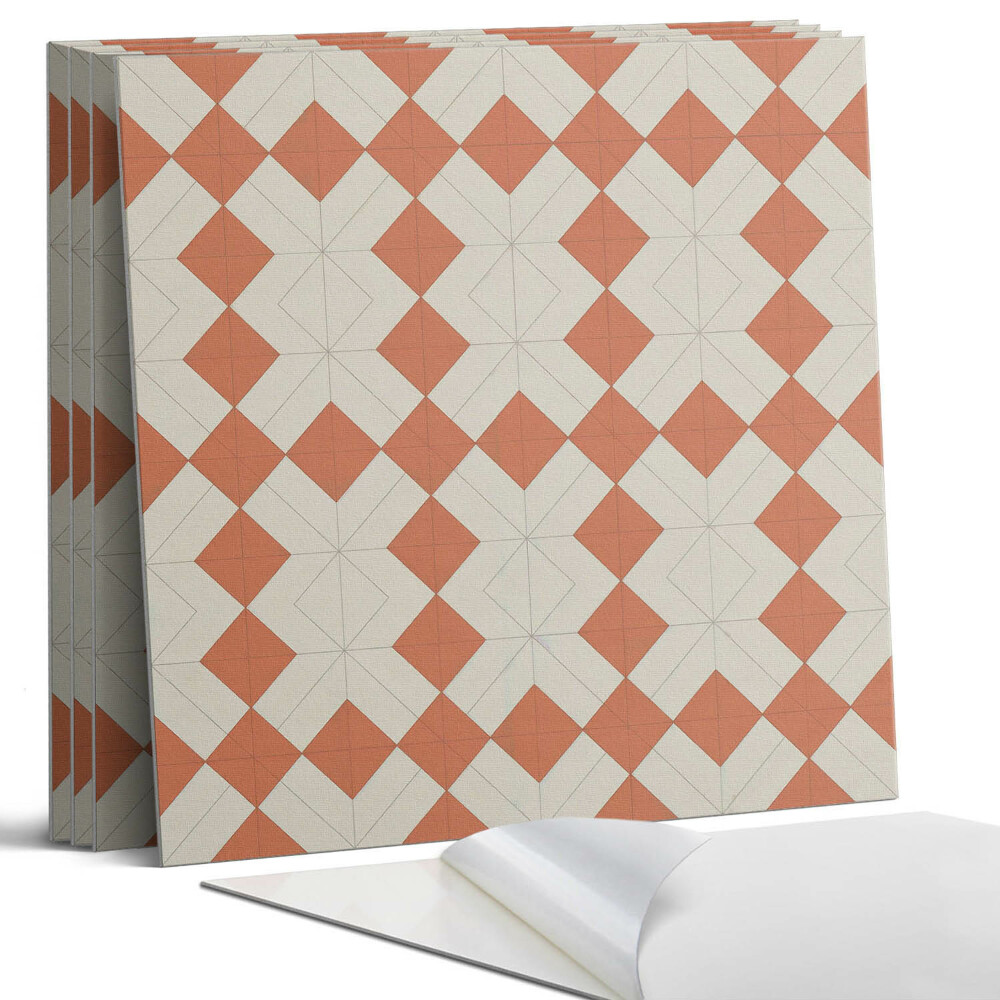 Panou decorativ bucatarie Model de diamant într-o grilă