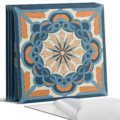 Panou decorativ perete Model Mandala cu motiv floral