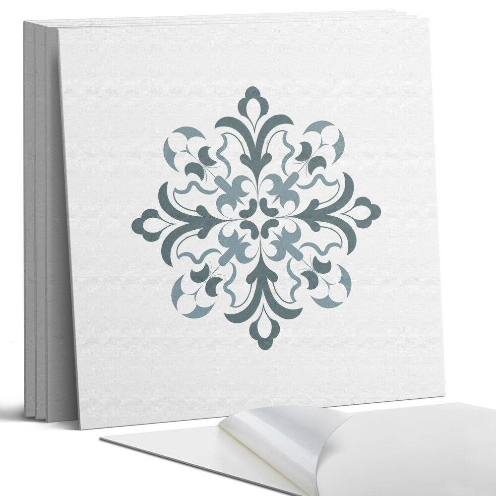 Panou decorativ pvc Model floral în simetrie