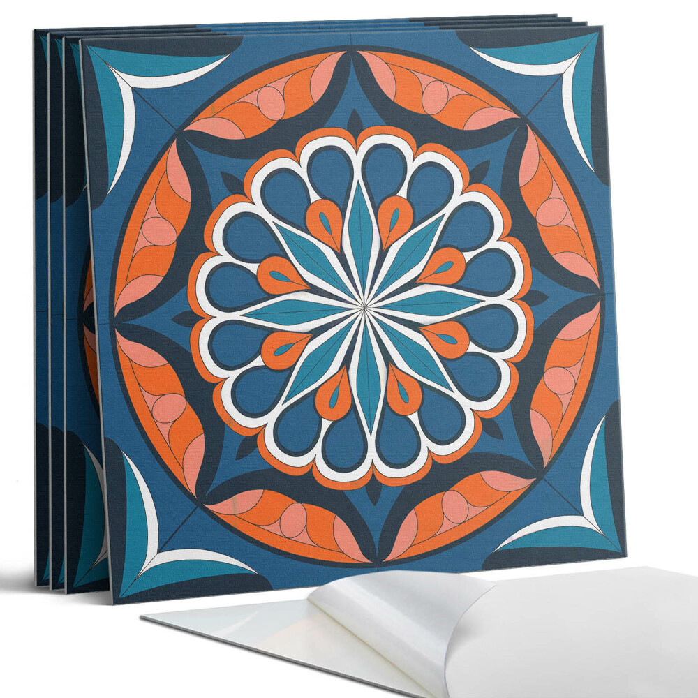 Panou perete Model Mandala cu frunze