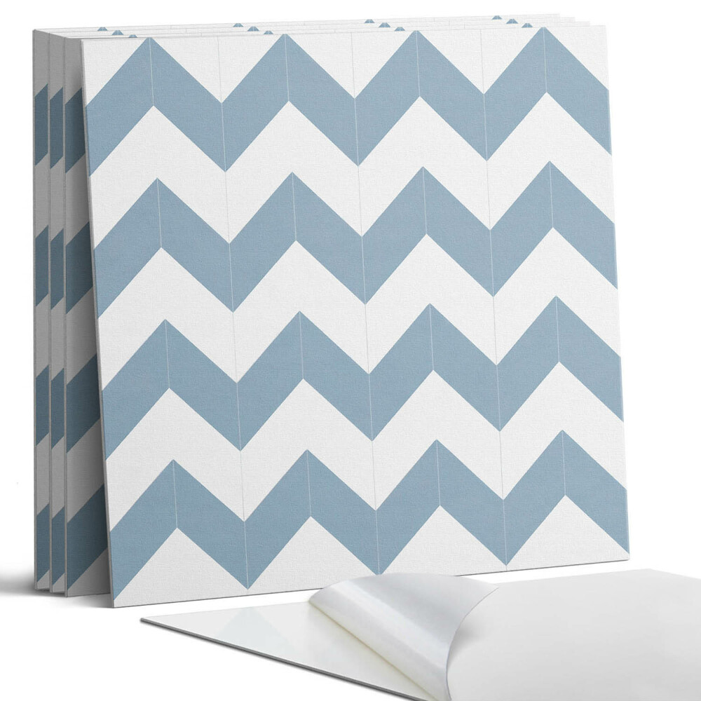 Panou decorativ bucatarie Model în zig-zag