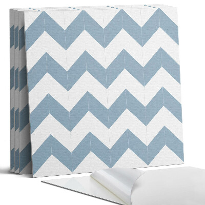 Panou decorativ bucatarie Model în zig-zag