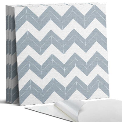 Panou decorativ perete Model în zig-zag pe linie