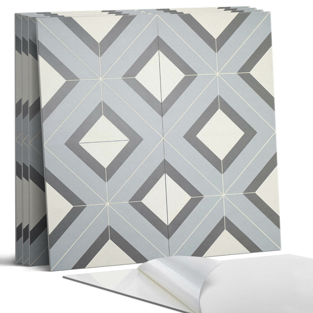 Panou perete pătrat Geometrie în pasteluri