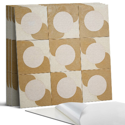 Panou decorativ perete Cercuri și arcuri geometrice