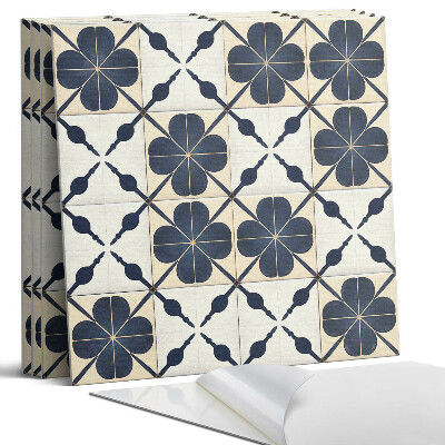 Panou decorativ bucatarie Model floral pe fundal