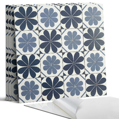 Panou decorativ perete Model floral pe plăci