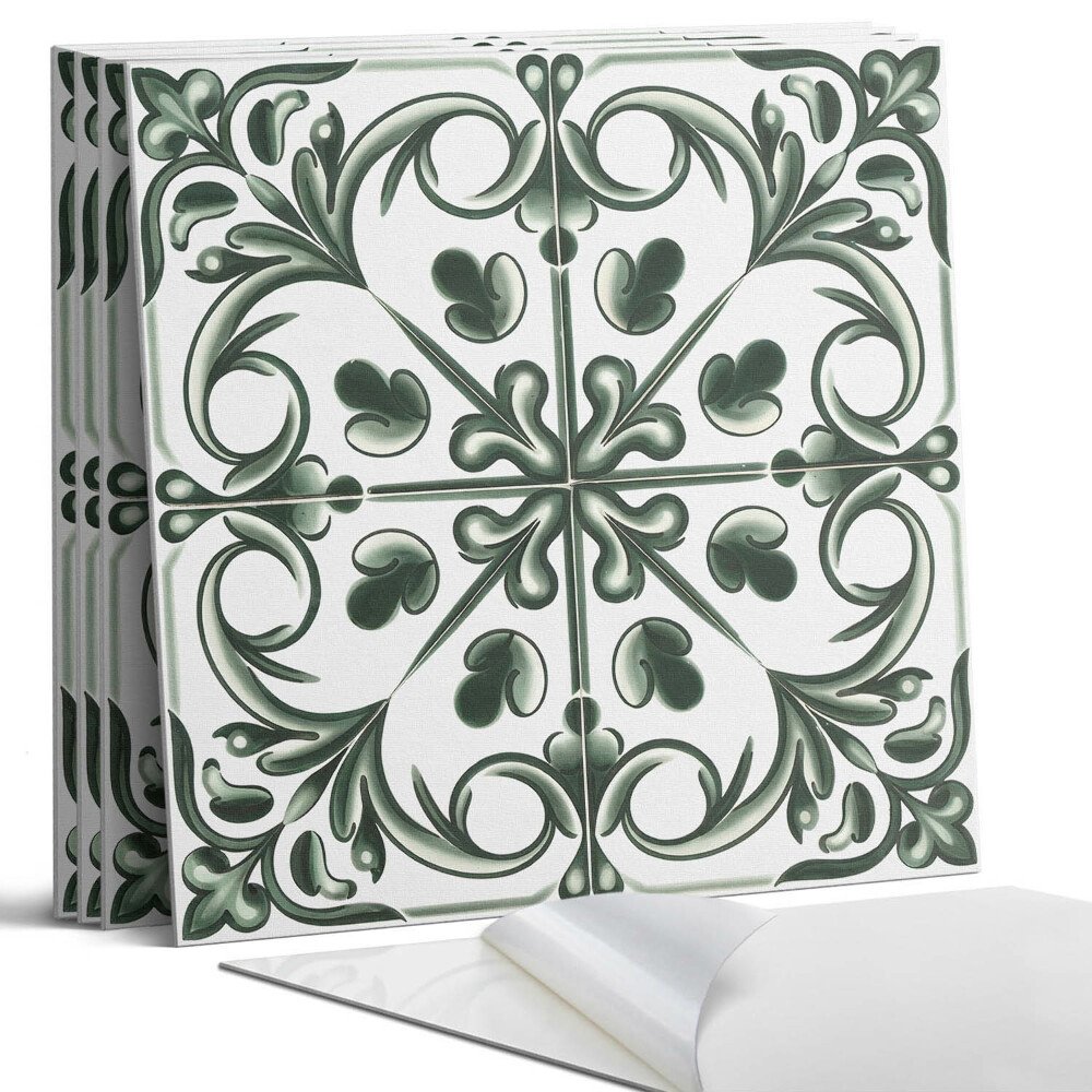 Panou decorativ pvc Model vegetal în faianță