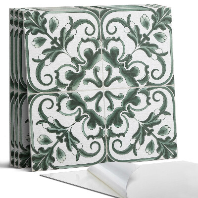 Panou decorativ perete Model de plante în pătrate