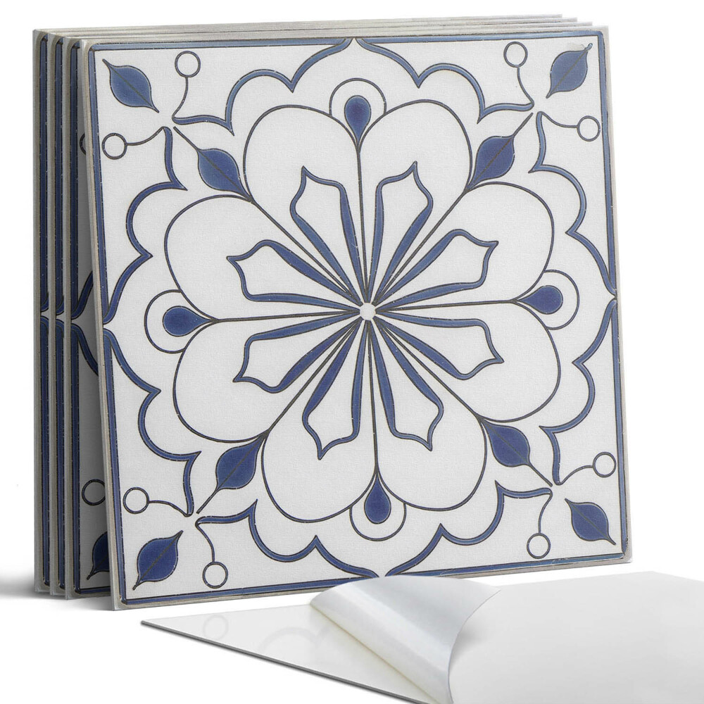 Panou decorativ bucatarie Model floral ceramic