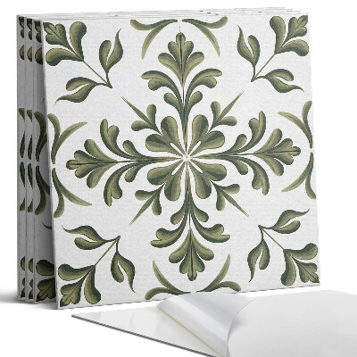 Panou perete Model de plante pe fundal