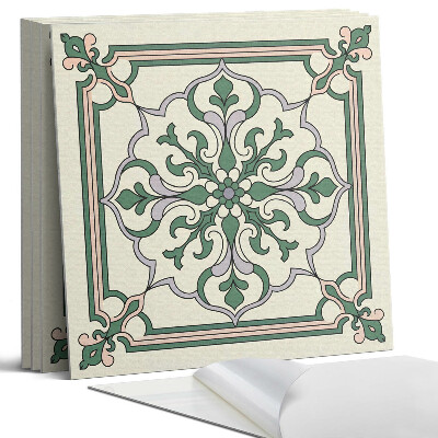 Panou perete Model floral cu ornamente