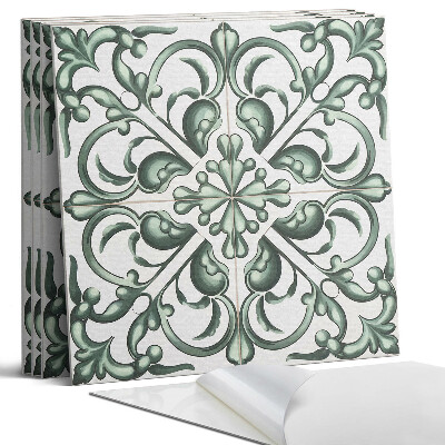 Panou decorativ perete Model de plante în simetrie