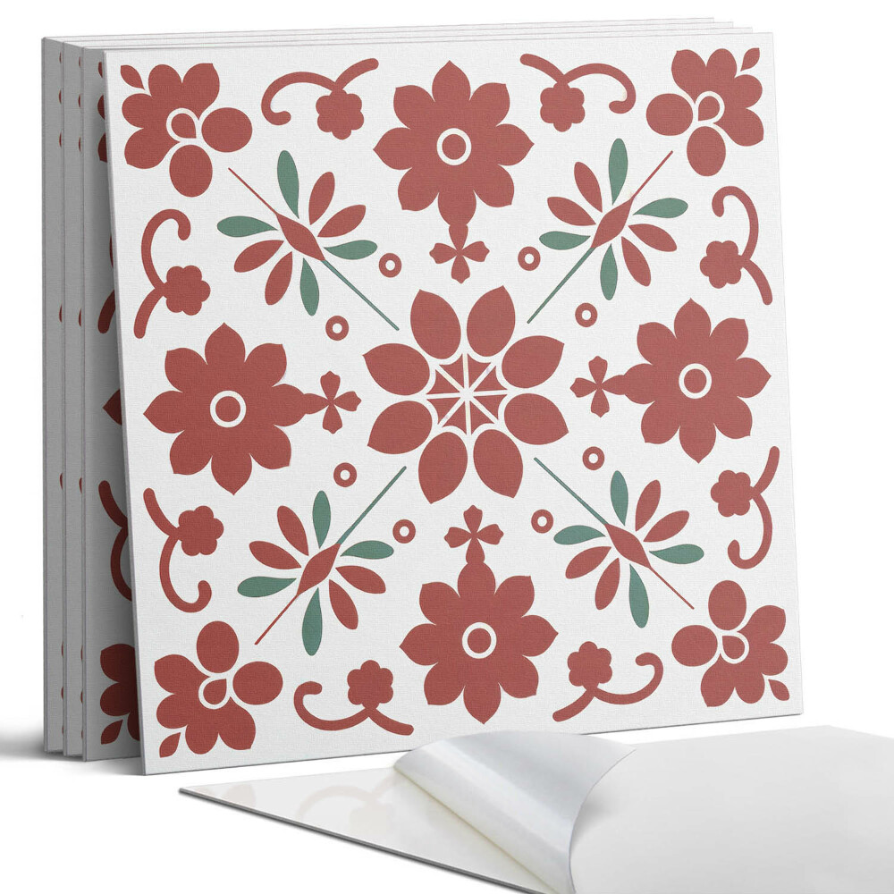 Panou perete Model floral cu frunze