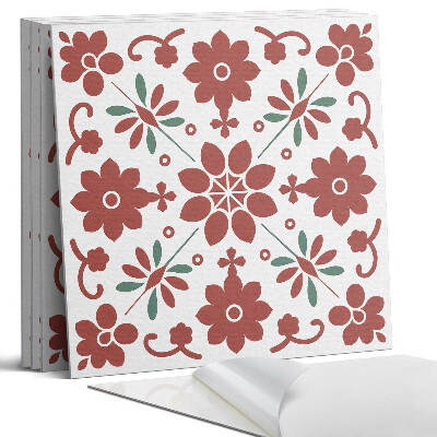 Panou perete Model floral cu frunze