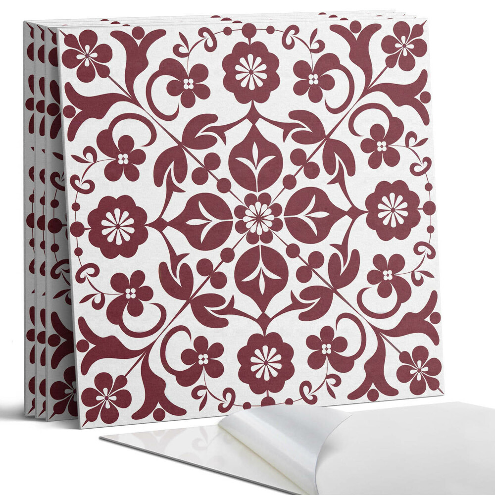 Panou decorativ pvc Model floral cu ornamente