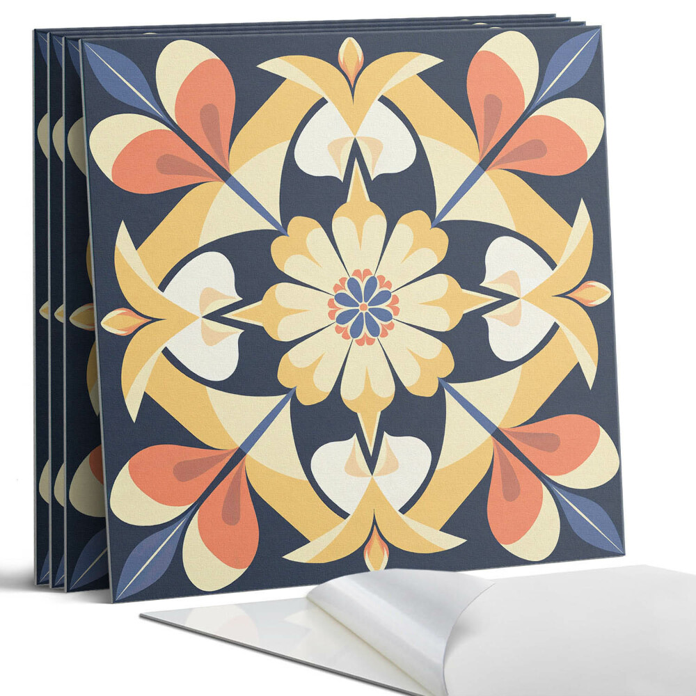 Panou decorativ perete Model floral de mandală