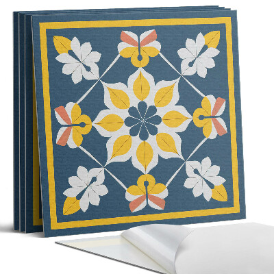 Panou decorativ pvc Model floral în simetrie