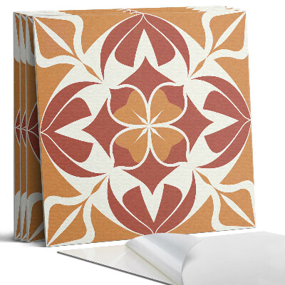 Panou decorativ bucatarie Model simetric al plantelor