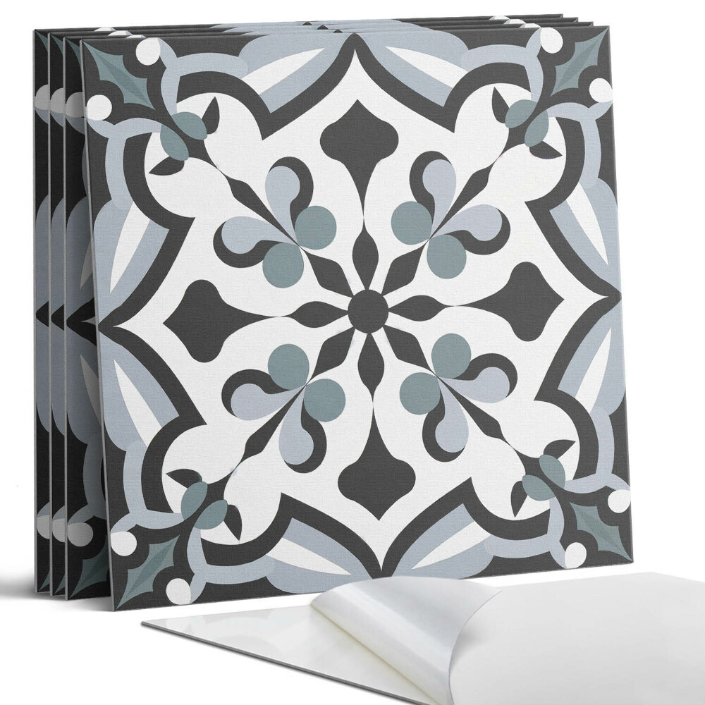 Panou perete pătrat Model elegant de plante