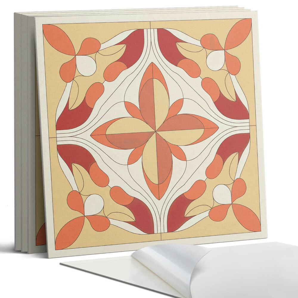 Panou decorativ pvc Model floral abstract