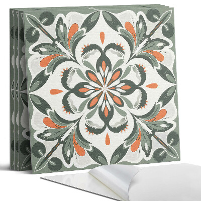 Panou perete Model floral cu frunze