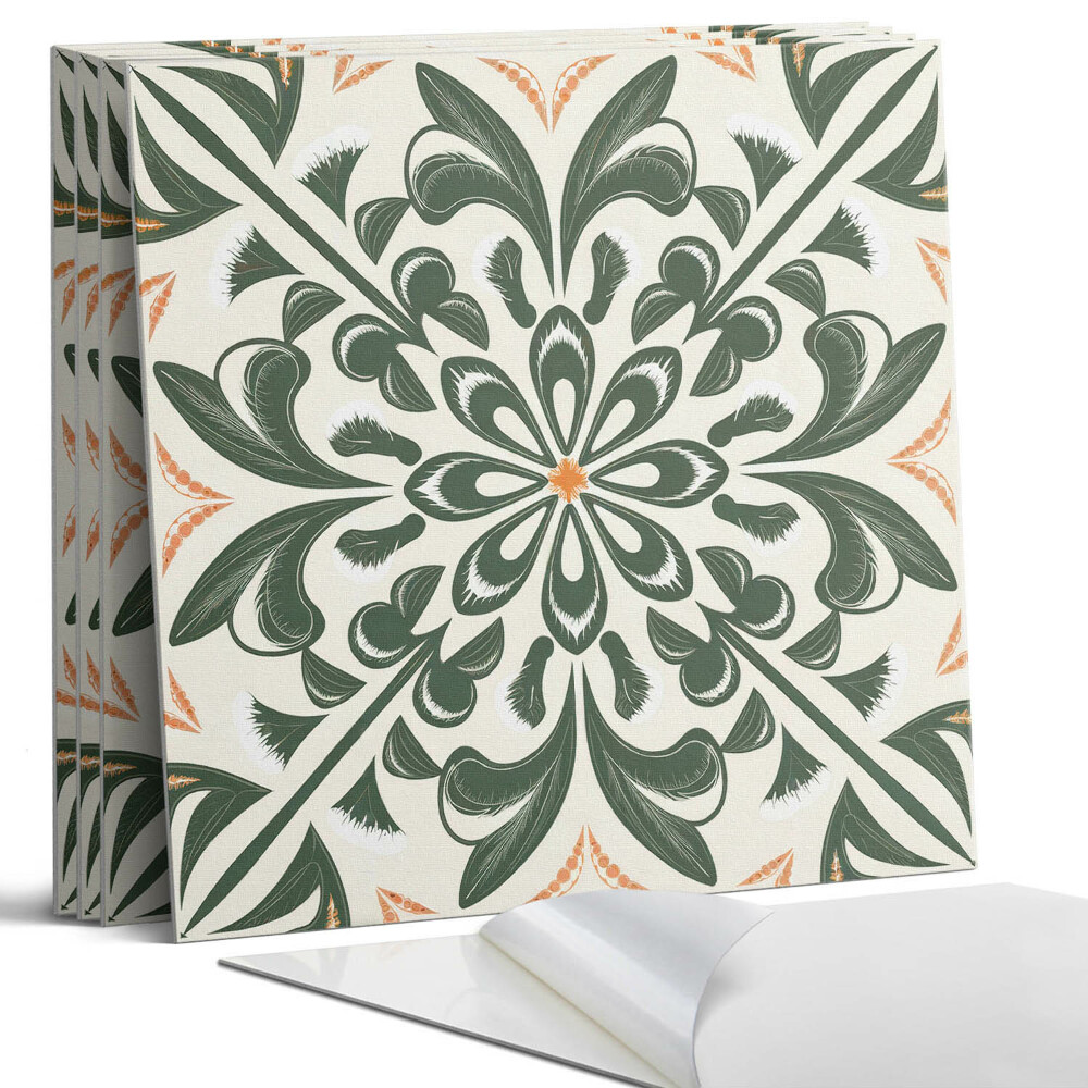 Panou decorativ pvc Model floral cu frunze