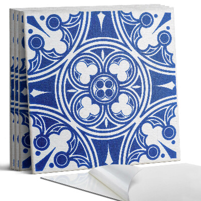 Panou decorativ bucatarie Model cu motive geometrice