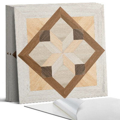 Panou decorativ bucatarie Model geometric într-un pătrat