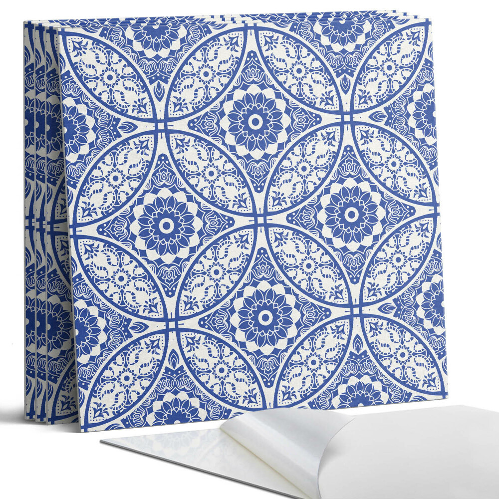 Panou decorativ bucatarie Model floral