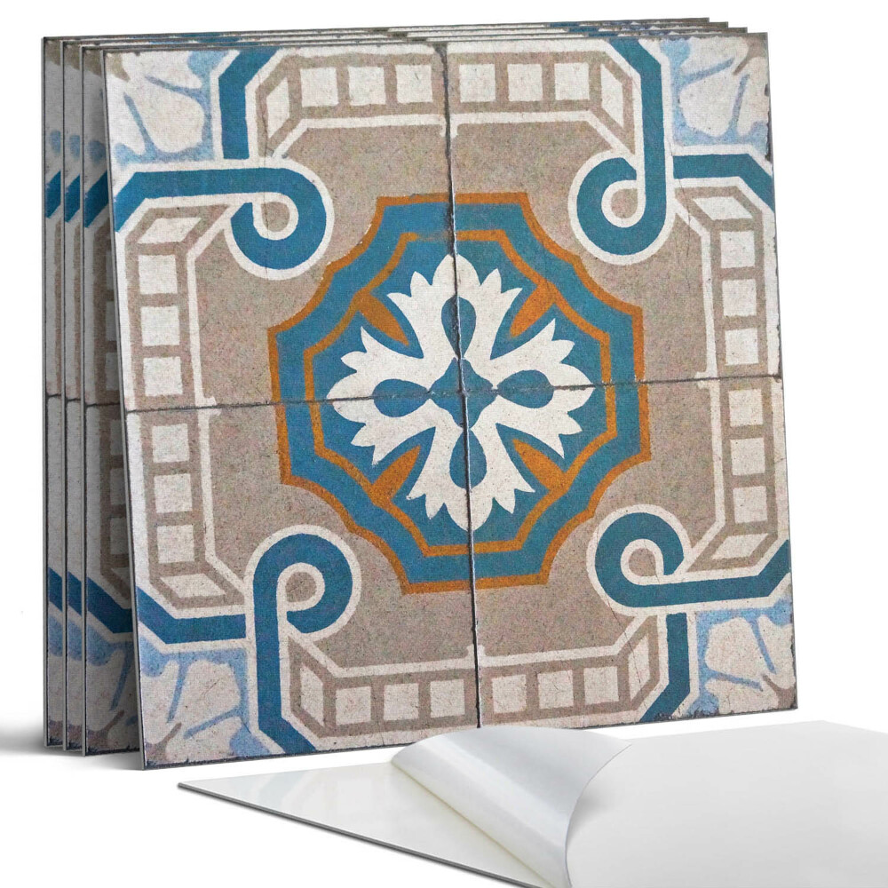 Panou decorativ bucatarie Model mozaic cu ornamente