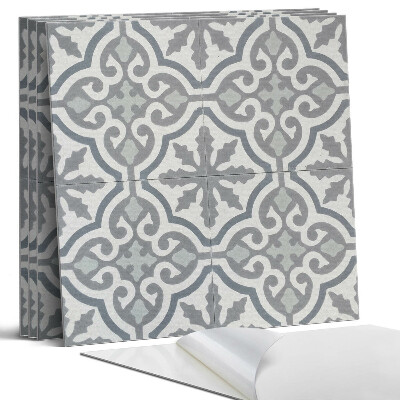 Panou perete pătrat Model mozaic cu ornamente