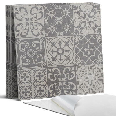 Panou decorativ bucatarie Modele de plăci 3x3