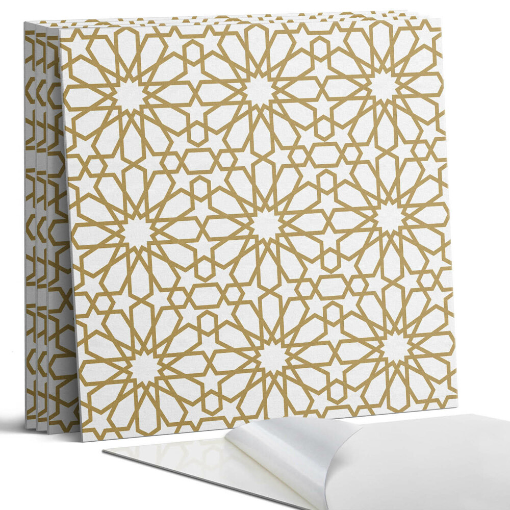 Panou decorativ perete Model geometric cu stele