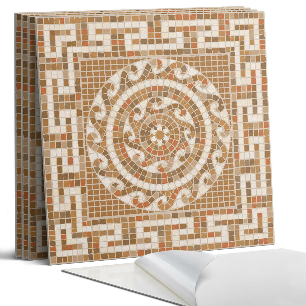 Panou decorativ perete Mozaic cu model circular