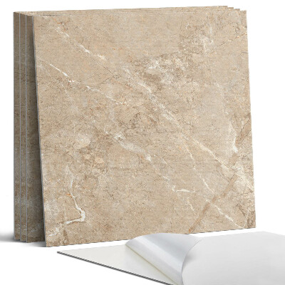 Panou perete pătrat Model natural de marmură