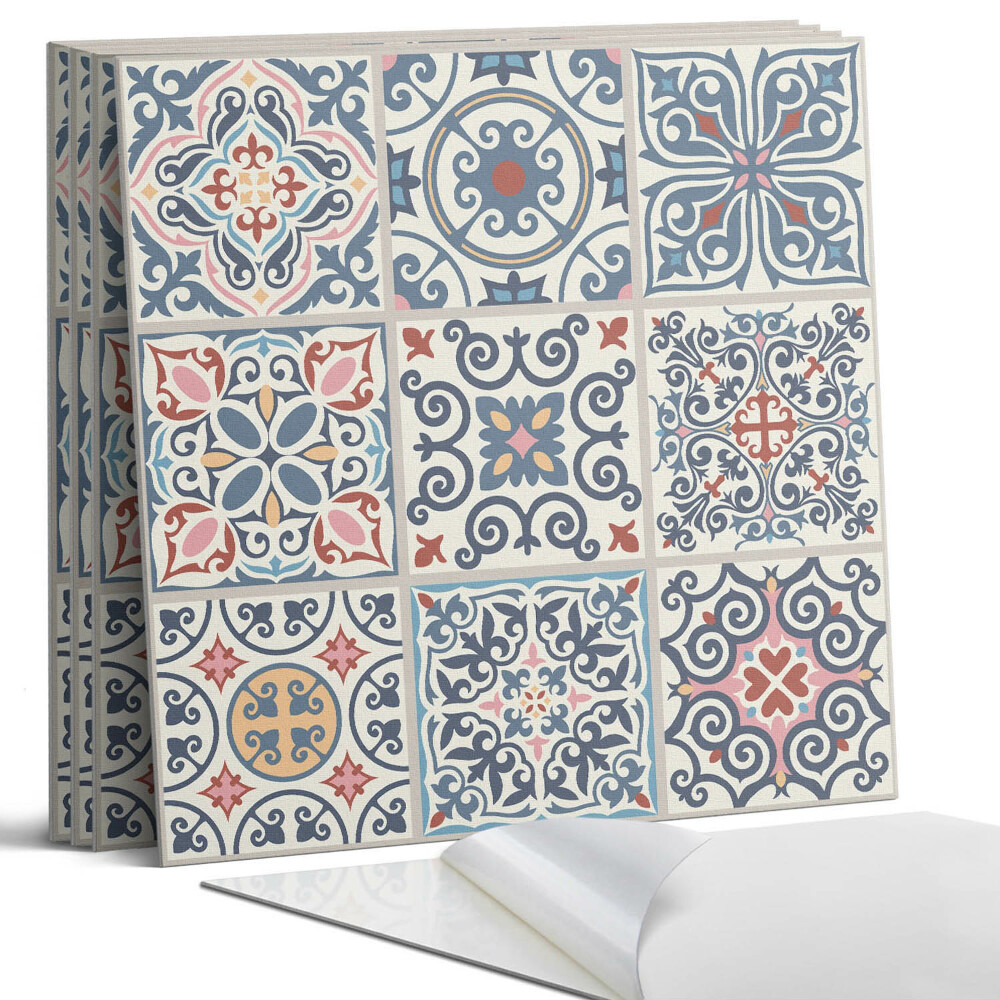 Panou perete pătrat Modele în stil mozaic