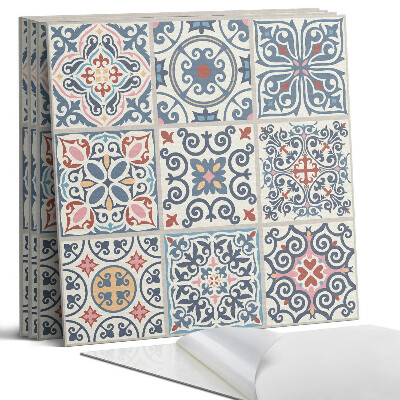 Panou perete pătrat Modele în stil mozaic