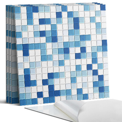 Panou perete Mozaic în nuanțe de albastru