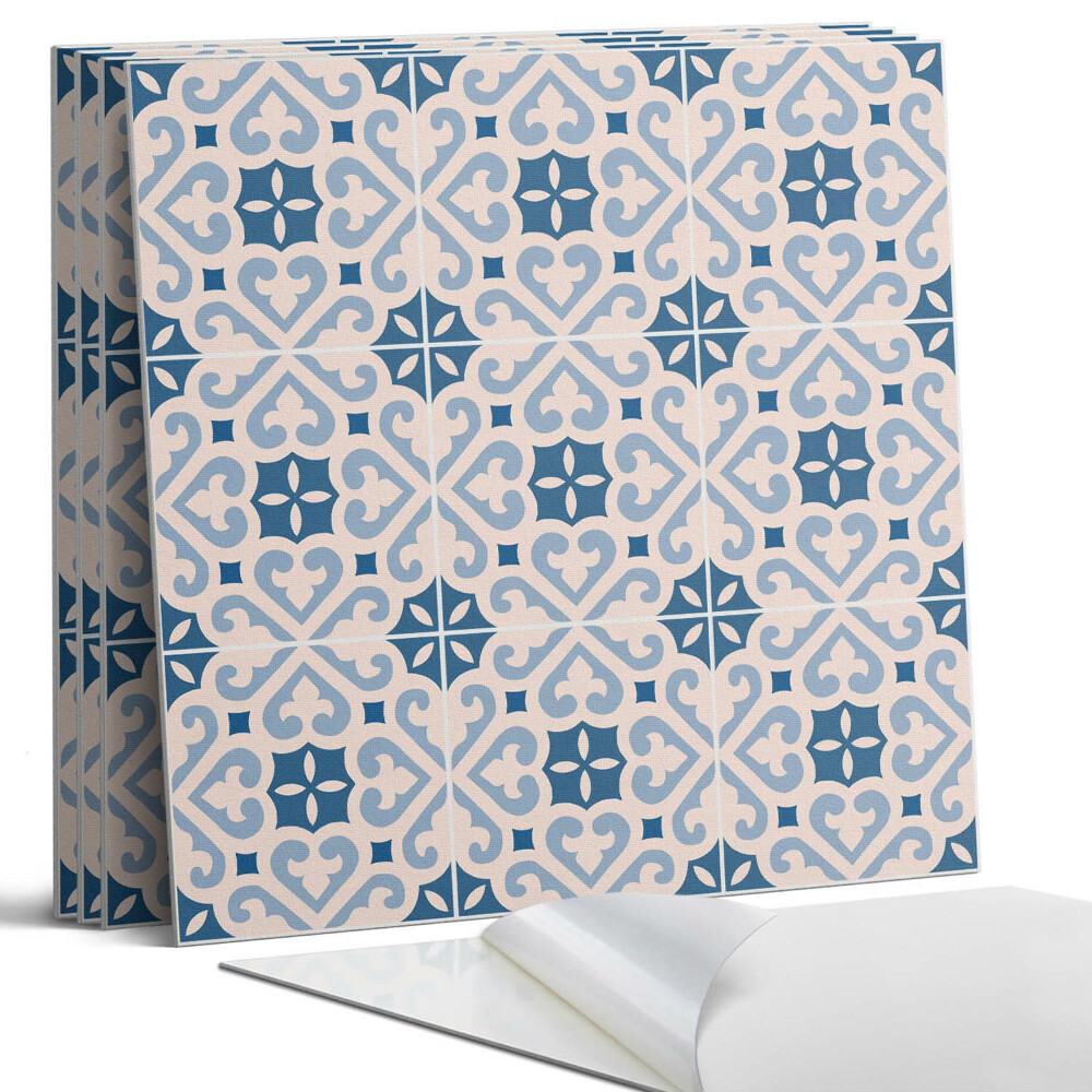 Panou perete pătrat Model cu ornamente pe plăci