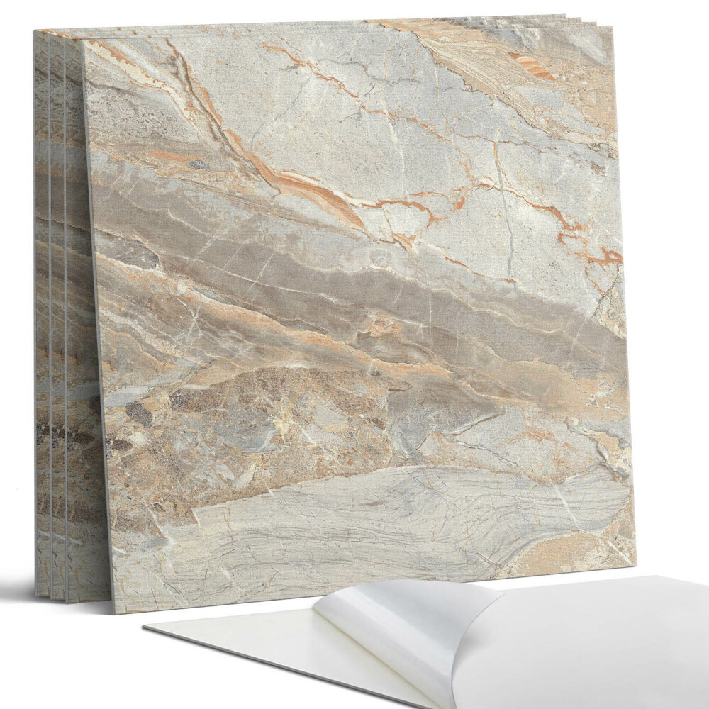 Panou perete pătrat Model de marmură cu vene