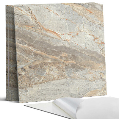 Panou perete pătrat Model de marmură cu vene