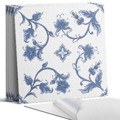 Panou decorativ pvc Model floral pe fundal