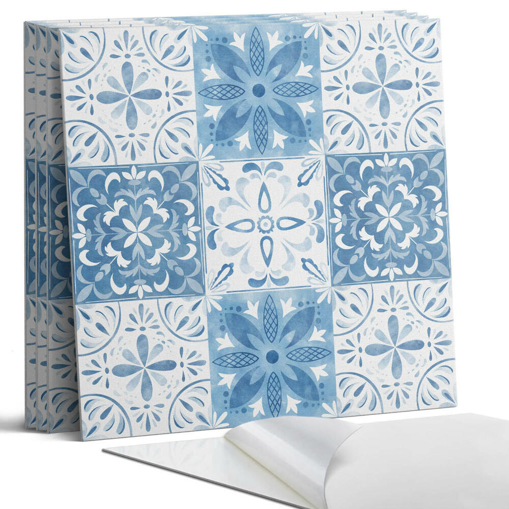 Panou decorativ pvc Model floral în plăci