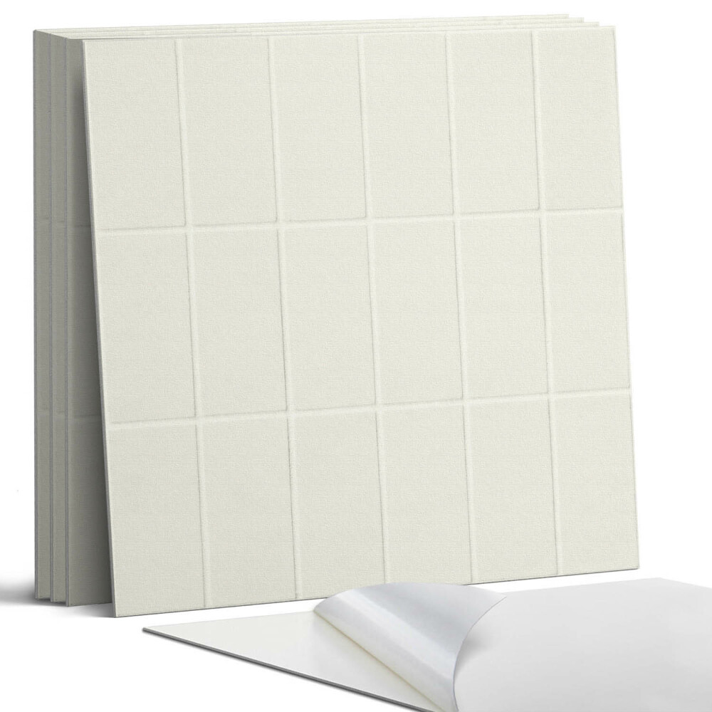 Panou decorativ perete Plăci dreptunghiulare într-o grilă