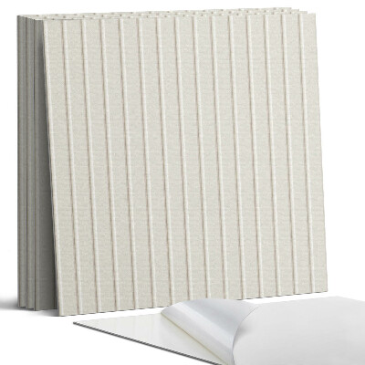 Panou perete pătrat Dungi verticale de textură